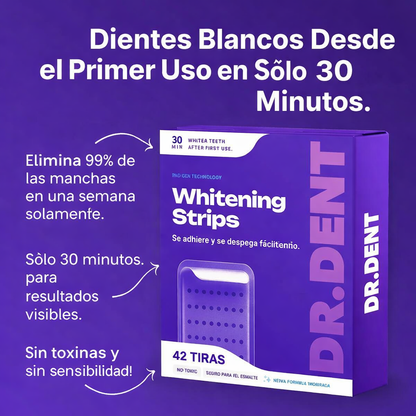 Balnora™ Tiras Blanqueadoras Dentales